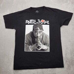 Poetic Justice Shirt Men Large Rap Death Row West Coast 2Pac Tupac Movie  Adult